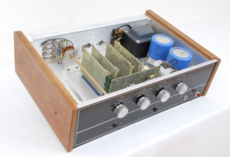 <i>Barney Oliver Amplifier, Top Inside View</i>