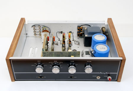 <i>Barney Oliver Amplifier, Top Inside View</i>